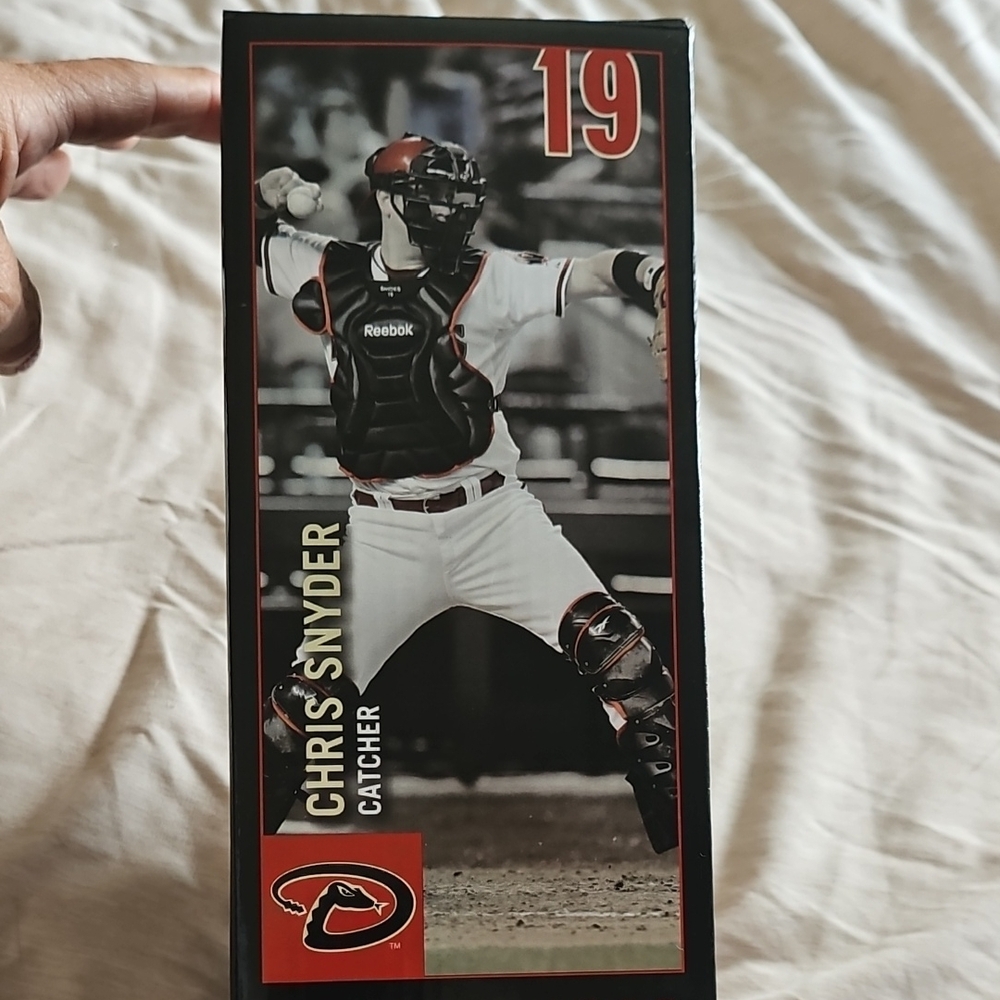 Reebok Catcher Helmet with Bold Red and Black Design